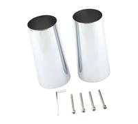 Couvercle de curseur supérieur de fourche avant de moto, bottes de fourche, coque de curseur, ensemble de 2 pièces for modèles Harley Touring Street Glide Road King Fat Boy 2014 +