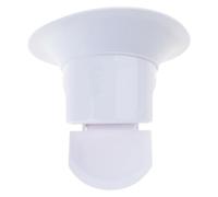 Couvercle de cuvette de toilette auto-scellant avec joint en caoutchouc, bouchon anti-odeur, installation rapide