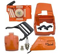 Couvercle de cylindre de frein de chaîne, poignée de démarrage for tronçonneuse Husqvarna 372 365 362 371, pièces de rechange, accessoires for outils électriques performance
