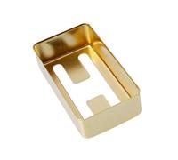Couvercle de de guitare électrique, coque en métal, couvercle de remplacement Humbucker, couverture de de guitare en forme de H, installation facile, décoration de pièce d ' instrument en de