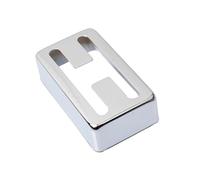 Couvercle de de guitare en forme de H, coque métallique Humbucker, accessoires de remplacement électriques, forme en H, décoration de pièce d ' instrument Humbucker