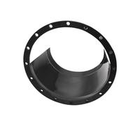 Couvercle De Déflecteur De Haut-Parleur 6,5 Pouces - Coussin De Protection De Voiture ABS Étanche, Bouclier D'isolation Acoustique Stéréo De Radio Audio Automobile | Ensemble De Protection De