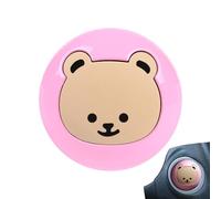 Couvercle de démarrage à bouton - Mignon ours design universel | Couvre-bouton de démarrage - pour voyage en plein air, camping-cars, bateaux, motos déplacements quotidiens