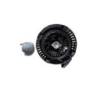 Couvercle de démarreur EX27 compatible avec moteur EX30 9HP 265CC, ressort de démarrage à tirette, poignée de corde, griffe universelle(STARTER AND CUP)