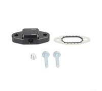 Couvercle de dérivation du refroidisseur d'huile avec deux ports 1/8 NPT pour les applications de moteur LS nécessitant une extension de circuit d'huile ou une intégration de capteur