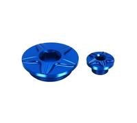 Couvercle De Distribution De Moteur Kit De Bougies De Calage Pour Moteur De Motocross Pour YA&MAHA XT250X XTZ125 WR250R WR250X(Bleu)
