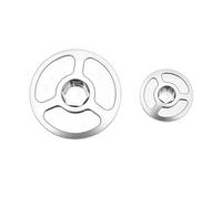 Couvercle De Distribution De Moteur Pour CRF150R 2007-2018 CRF250R 2010-2018 Cache Bougie De Distribution Pour Moteur De Moto(Argent)