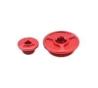 Couvercle De Distribution De Moteur Pour CRF250L CRF250M 2012-2019 Ensemble De Boulons Et Bouchons De Filtre À Huile Pour Distribution De Moteur De Moto(rouge)