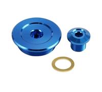 Couvercle De Distribution De Moteur Pour Suzuki DR-Z400E DR-Z400S DR-Z400SM 2000-2024 Cache-bouchon De Bougie De Distribution Pour Moteur De Moto(Bleu)