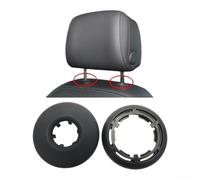 Couvercle de douille d'appuie-tête de siège en ABS, pour 2019-2026, kit de réparation noir compatible avec pièces intérieures de voiture OEM L4H0881680B4PK