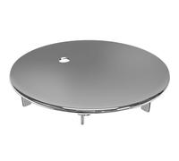 Couvercle de drain de douche 112 mm, plaqué chrome pour Viega 6958.99