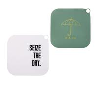 Couvercle de Drain de Plancher Grand Modèle en Silicone, 2 Pièces | Nettoyage Facile, Finition Soignée, pour Évacuation D’évier et Douche, Usage Maison et Appartement Couleur Aléatoire