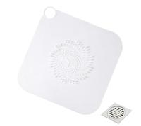 Couvercle de Drain de Salle de Bain,Protection De Drain en Silicone De 28 Centimètres - Filtre Anti Colmatage pour Évier De Salle De Bain Cuisine,Piège Collecteur De Cheveux pour Lavabo