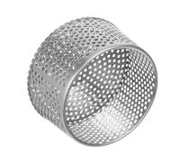 Couvercle de Drain en Dôme 180mm Acier Inoxydable pour Gouttières | Grille Articulée Filtre Ventilé, Maillage Respirant, Débit Élevé pour Tuyaux PVC et Évacuations Extérieures