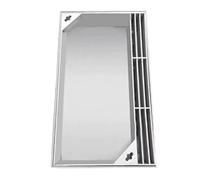 Couvercle de Drain extérieur, Couvercle de Fosse septique encastré, Couvercle et Base de Fosse septique en Acier Inoxydable 304, Couvercle d'inspection en métal pour Cour, Trottoir