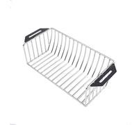 Couvercle de drainage de toit en acier inoxydable et gouttière pour protection contre les feuilles, protection de gouttière d'angle 304 pour balcon extérieur et balcon - Écran de gouttière