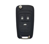 INF Couvercle de e voiture à 3 boutons pour Buick/Opel/Chevrolet Le noir