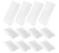Couvercle de Fente Électrique ABS 11x5.2cm Sécurité Couvercle(12PCS) | Matériau ABS solide, finition blanche élégante, protection pour robuste, léger, longue durée de vie