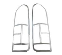 Couvercle De Feu Arrière Couvercle Feu Arrière Voiture ABS Chromé 2 Pièces Pour Toyota Pour Hiace Pour Banlieue 2014 - 2018 Pièces Extérieures Véhicule Argentées Décoration Couvre-Feu Arrière