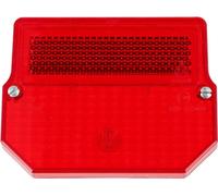 Couvercle de feu arrière pour BSL + BSKL, rouge - incl. 2 vis et rondelles d'étanchéité - Simson S53, S83, SR50, SR80 - MZ ETZ