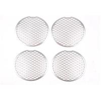 couvercle de feu Couvercle De Feu Arrière En Acier Inoxydable Pour Chevy Pour Corvette C6 2005-2013 Accessoires Modification Voiture Couvercle de Feu Arrière(Style 1 Silver)