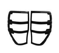 couvercle de feu Couvercles De Feux Arrière En ABS Chromé Pour Ford Pour Ranger Pour Wildtrak T6 T7 T8 2012 2013 2014 2015 2016 2017 2018 2019 2020 2021 Couvercle de Feu Arrière(Noir)