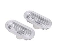 Couvercle de Feu de Position Latéral, Lentille Transparente de Remplacement pour, Boîtier de Clignotant Haute Transparence pour une visibilité Améliorée, 1 Paire pour les Amateurs de