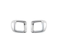 couvercle de feu Garniture De Feu Arrière Voiture Pour Jeep Pour Renegade 2016 2017 2018 2019 2020 2021 2022 Accessoires Décoration Capot Couvercle de Feu Arrière(Chrome)