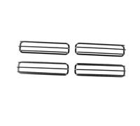 couvercle de feu Grille De Protection Des Clignotants Latéraux En Acier Au Carbone Pour Hummer Pour H2 2003-2009 Couvre-feu arrière