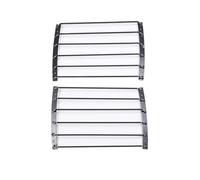 couvercle de feu Grille De Protection Pour Phares Clignotants Et Feux Antibrouillard Arrière Pour Mercedes W461 W463 G63 G350 G500 2004-2018 Couvre-feu arrière(Headlights)