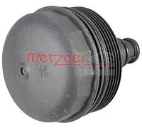 Couvercle de filtre à huile Matière plastique 2370043 METZGER pour BMW 1 3 Coupé