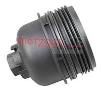 1x Couvercle, boîtier du filtre à huile METZGER 2370077 convient pour HYUNDAI