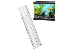 Couvercle de filtre blindé - Aspiration d'aquarium - Filet de protection avec panier d'alimentation - Panneau d'entrée efficace pour la sécurité des petits poissons - Soutien du système