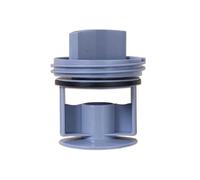 Couvercle de filtre de pompe de vidange de linge 9000969315, compatible avec les lave-linge à tambour Siemens et Bosch IQ500, IQ300, IQ700(Blue)