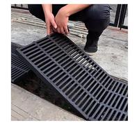 Couvercle de filtre de vidange extérieur durable | Plaque de grille en résine plastique pour un drainage efficace de l'eau de pluie et des égouts dans l'évier de salle de bain, la baignoire et le