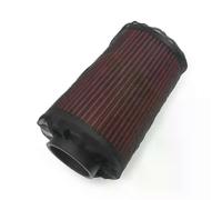 Couvercle de filtre en maille noir pour moteur conique à air froid, préfiltre en tissu polyester de