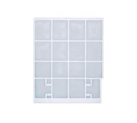 Couvercle de filtre mural pour climatiseur intérieur - Protection contre la poussière - En maille - Pour système divisé - Protection CA - Équipement de refroidissement domestique (35,9 x 43,7 cm)