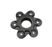 Couvercle de Flasque de Pignon Arrière Compatible With Ducati Multistrada(black)