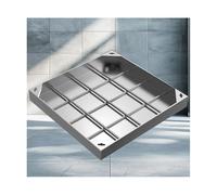 Couvercle de fosse septique carré avec cadre, couvercle antidérapant pour trottoirs et pelouses (70 x 70 x 8 cm) - Couverture d'accès extérieur