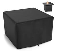 Couvercle De Foyer Carré Pour Brasero Au Propane 210d,Étanche,Anti-Poussière,54x54x89cm - Type Black-40x40x40cm