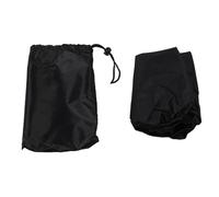 Couvercle de foyer intégré pour en sol | 600D Couverture ronde de protection de l'eau en tissu oxford | Protection en plein air pour le jardin / patio / arrière-cour (101.6x10.16cm/40x4in)