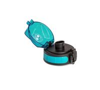 Schmatzfatz Bouchon de Remplacement pour Gourde Sport, Couvercle d'Ouverture pour Bouteille d'Eau, Gourdes Adulte, Homme, Femme, Enfant, Gourde Sans BPA, Water Bottle Etanche, Anti Fuite, Bleu Pétrole