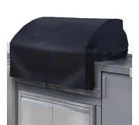 Couvercle de Grill à l'épreuve des intempéries intégrée - Protecteur de Barbecue Lourd, ajusté de la Couche de Vent ajusté | Bouclier extérieur Durable pour Les terrasses de Jardin avec défense de la