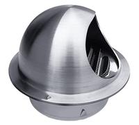 Couvercle de grille d'aération circulaire, Bouchon de sortie d'aération mural avec grille, plusieurs tailles, 1 pièce(70Mm/2.8In)