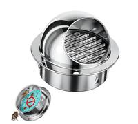 Couvercle de grille d'aération circulaire, Couvercle de ventilation rond for ventilation, évents d'évacuation d'air, soffite, sortie murale, hotte, plusieurs tailles(7.9Inch - 200Mm)