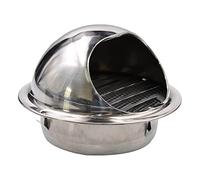 Couvercle de grille d'aération circulaire, Grille de ventilation murale avec moustiquaire intégrée for maison, plusieurs tailles(7.9In-200Mm)