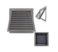 Couvercle de grille d'aération - Diffuseur linéaire décoratif - Grille de registre standard pour installation au plafond, au mur et au sol - Design durable et élégant