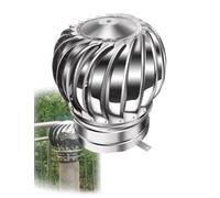 Couvercle de grille d'aération en acier inoxydable for ventilateur de toiture à turbine, sans alimentation électrique, for usines, fermes, ateliers et maisons d'hôtes.(800mm/31.5in)