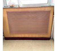 Couvercle de grille d'aération en alliage d'aluminium, filtre d'aération rectangulaire d'échappement for décoration murale, couvercle panneau d'accès bouches d'aération(B,12x 14 in)