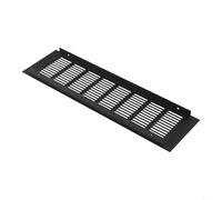 Couvercle de grille d'aération esthétique en aluminium conçu pour améliorer la circulation intérieure dans les armoires (100 x 350 mm)